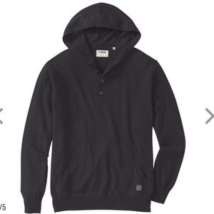 Linksoul cotton-cashmere hoodie black